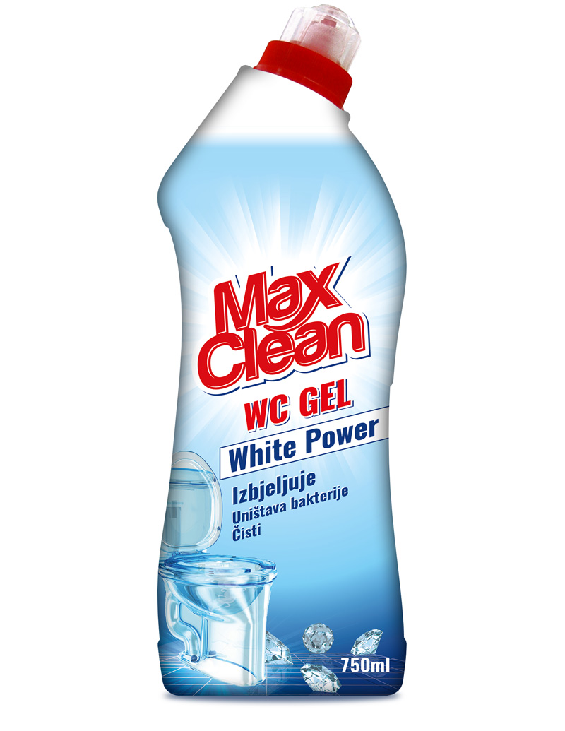 fontein terug Concurrenten Max Clean WC gel White power - Max Clean
